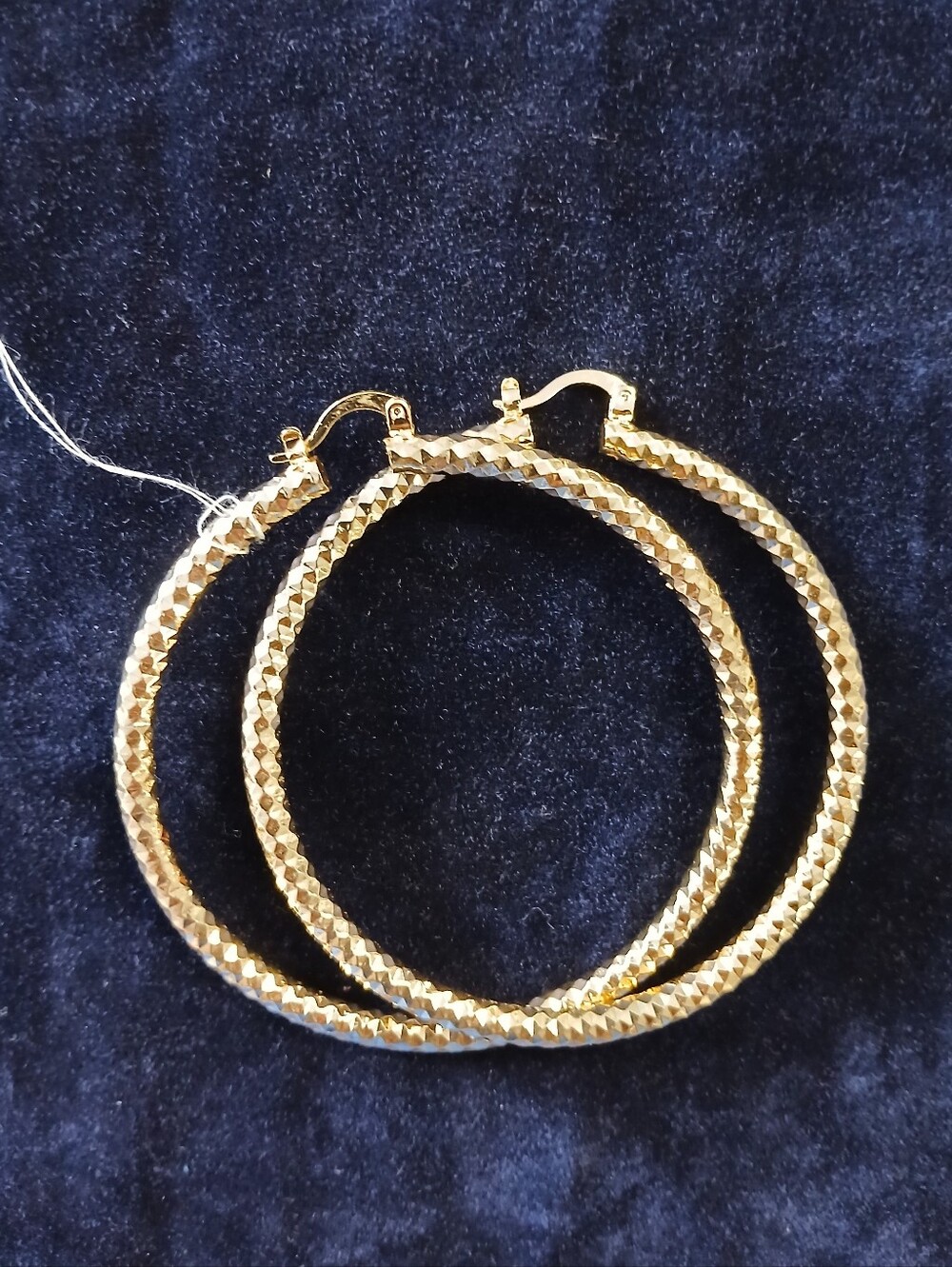 Gold Large Hoops
